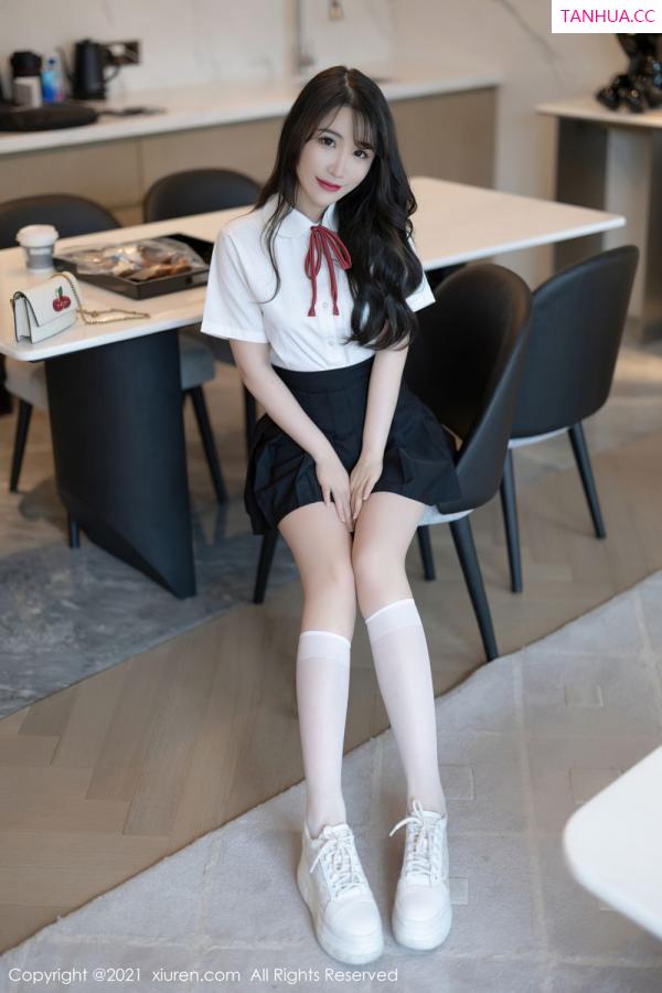 谢芷馨  绯月樱深圳旅拍 清纯的JK制服第6张图片